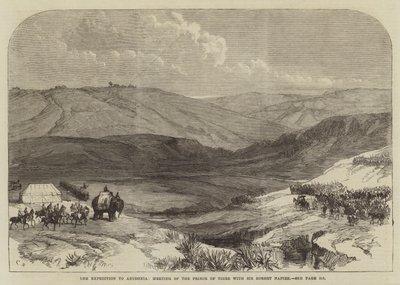 The Expedition to Abyssinia, Meeting of the Prince of Tigre with Sir Robert Napier by Sir John Charles Robinson